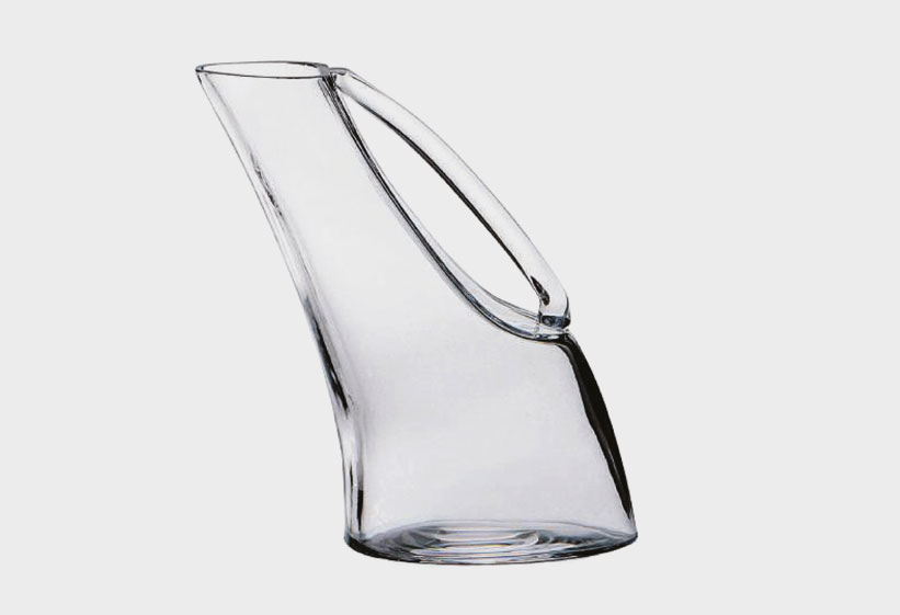 Kiathos, vaso in cristallo della collezione Table Set di Angelo Mangiarotti